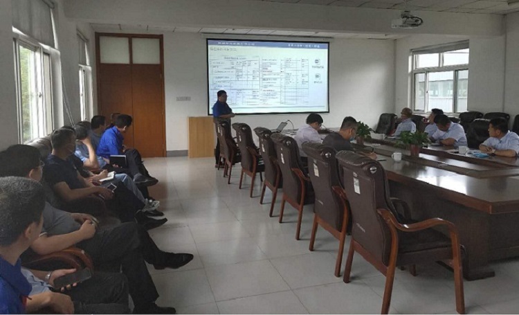 “四进”攻坚行动工作组到新泺公司调研